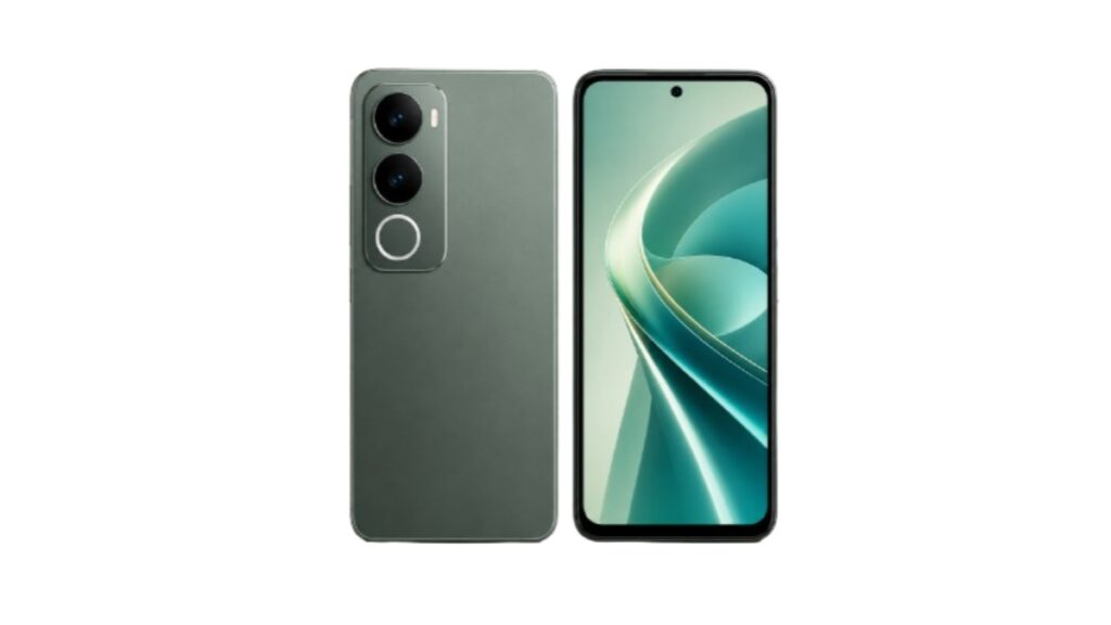 Front and back view of the Vivo Y400 smartphone showing its display and rear camera design.