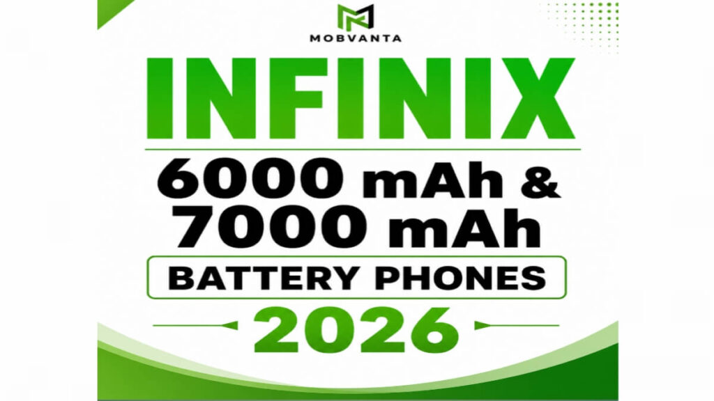 Infinix 6000mAh 7000mAh battery phones Pakistan 2026