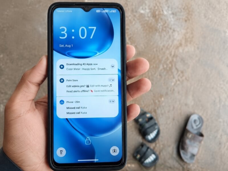 itel A100C front design and 90Hz display after 1 month of real use