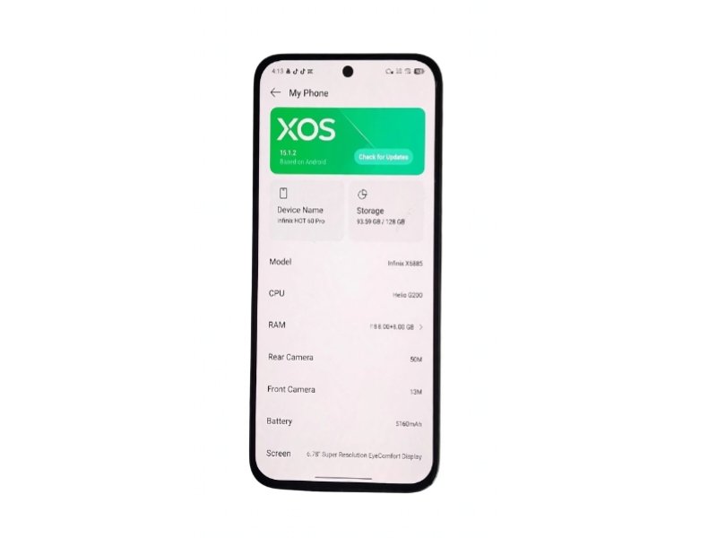 Infinix Hot 60 Pro X6885 My Phone screenshot 8+8 128GB
