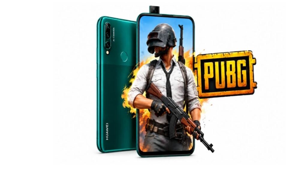 Huawei Y9 Prime 2019 PUBG gaming test with PUBG character